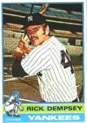 1976 Topps Baseball Cards      272     Rick Dempsey